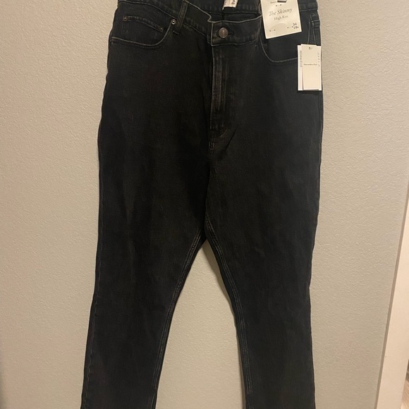 Abercrombie & Fitch Denim - Abercrombie NWT Black Skinny High Rise Jeans size 18